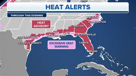 heat alerts by state
